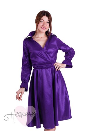 Платье П 691 (фиолетовый)