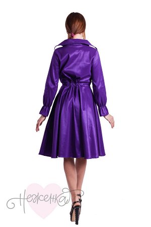Платье П 691 (фиолетовый)