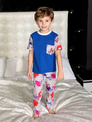 30019 Пижама: футболка, штаны "Пижамы 2020" для мальчика