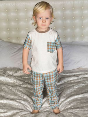 30017 Пижама: футболка, штаны "Пижамы 2020" для мальчика