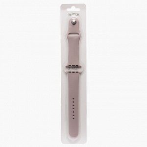 Ремешок ApW для "Apple Watch 42/44/45 mm" Sport Band (L) (silver)