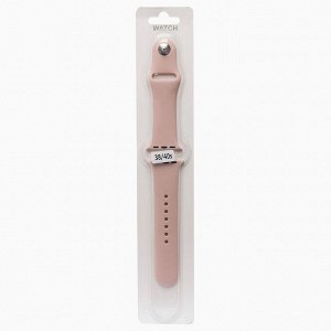 Ремешок ApW для "Apple Watch 38/40/41 mm" Sport Band (S) (sand pink)