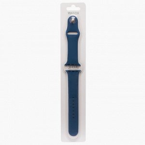 Ремешок ApW для "Apple Watch 38/40/41 mm" Sport Band (L) (blue)