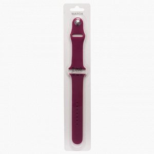 Ремешок ApW для "Apple Watch 38/40/41 mm" Sport Band (L) (bordo)