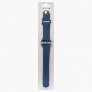 Ремешок ApW для "Apple Watch 42/44/45 mm" Sport Band (L) (alaskan blue)