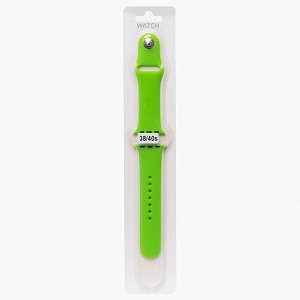 Ремешок ApW для "Apple Watch 38/40/41 mm" Sport Band (L) (green)