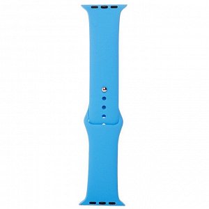 Ремешок ApW для "Apple Watch 42/44/45 mm" Sport Band (L) (light blue)