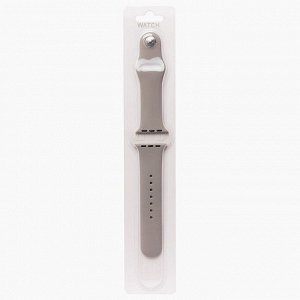 Ремешок ApW для "Apple Watch 38/40/41 mm" Sport Band (L) (light grey)