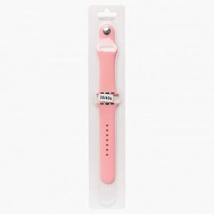 Ремешок ApW для "Apple Watch 38/40/41 mm" Sport Band (L) (light pink)