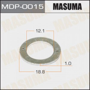 Шайбы для форсунок MASUMA (обратка) 23654-64010 12,1х18,8х1 #C, #L, 1HZ, 1KZ, 1PZ, 1N#