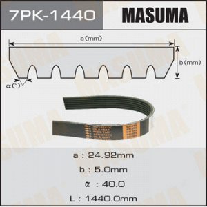 Ремень ручейковый MASUMA 7PK-1440