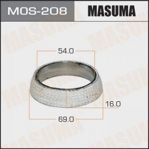 Уплотнительное кольцо под выхлопной коллектор MASUMA 17451-20010