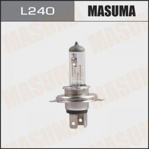 Лампа галогенная Masuma CLEARGLOW H4 12v 60/55W (3000K) L240