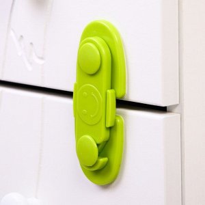Блокиратор для дверей шкафов, цвет зелёный