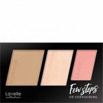 LavelleCollection Палетка для контуринга Few steps 03 rose beige/122371