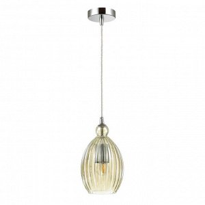 4711/1 PENDANT ODL20 297 св.коричневый/хром Подвес E27 60W 220V STORZO