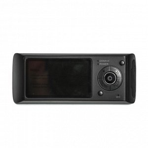 Видеорегистратор 2 камеры с GPS, HD 1280х480P, TFT 2.7, обзор 132°