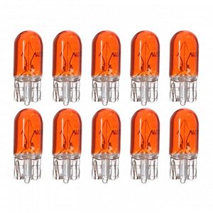 Галогенная лампа для автомобиля Cartage ORANGE, T10, W5W, 5 Вт, 12 В, набор 10 шт