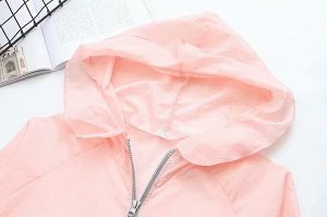Куртка с принтом на спине,розовый