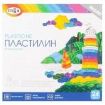 Пластилин 24цв 480гр. &quot;Классический&quot; со стеком 281036 Гамма {Россия}