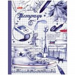 Тетрадь с 3-мя сменными блоками 240л клетка &quot;Рисунки чернилами&quot; 14095 (040891) Хатбер-М {Россия}