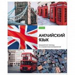Тетрадь 48л `ECO`&quot;Красота в деталях&quot; по английскому языку (061886) Хатбер-М {Россия}