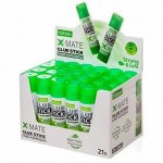 Клей-карандаш 21 гр PVA &quot;X-Mate&quot; (058747) Хатбер {Китай}