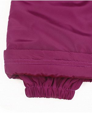 Фиолетовые брюки для девочки Цвет: фиолетовый