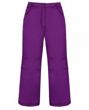 Теплые штаны для девочки на осень-весну Цвет: фиолет