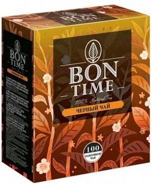 «Bontime», bontime чай черный, 100 пакетиков, 200 г