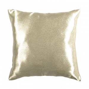 Чехол для подушки из блэкаута ”Рейн” 40*40 с клапаном 15см  светлое золото