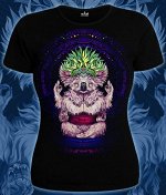 Футболки женские Koala Guru (Светится в ультрафиолете)