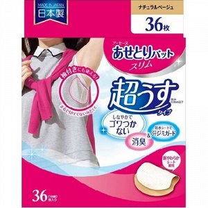 412498 "Chu Chu Baby" Впитывающие подкладки для области подмышек против запаха пота 36 шт., 1/36