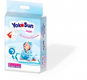 Детские одноразовые пеленки YOKOSUN 60*90 10/8