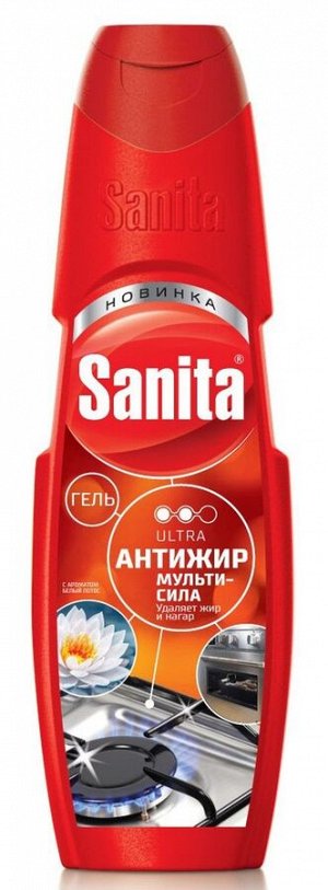 Чист.гель SANITA 500мл д/кух.плит Мультисила