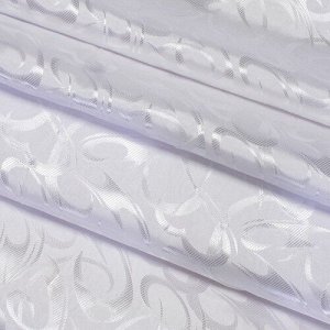 Портьерная ткань 150 см 27 цвет белый