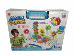 Конструктор мозаика  c шуруповертом Magic Plate Puzzle 2 в 1 (190 деталей)