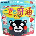 UNIMAT RIKEN KANYU Drop Gummy For Kids - жевательные мультивитамины для детей с клубничным вкусом