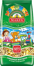 Макароны "Макфа" Макфики Любимые игрушки 250г 1/20, шт