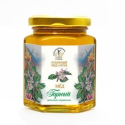 Мёд «Горный», 230гр стекло