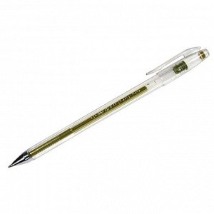 Ручка гелевая золото металлик, 0,7мм
