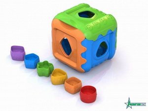 Кубик, дидактическая игрушка 13х13х13 см.16