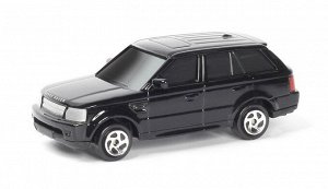 344009S-BLK Машинка металлическая Uni-Fortune RMZ City 1:64 Range Rover Sport, без механизмов, цвет черный, 9 x 4.2 x 4 см, 36шт в дисплее