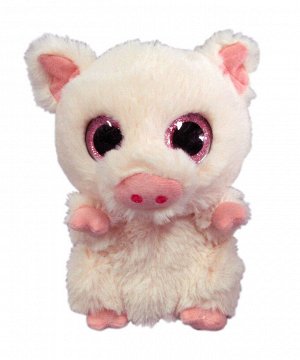 Свинка светло-розовая,15 см игрушка мягкая98