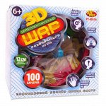Интеллектуальный шар 3D, 100 барьеров, диаметр лабиринта 12 см5441