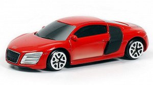 Машинка металлическая Uni-Fortune RMZ City 1:64 Audi R8 V10, без механизмов, (красный)201