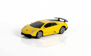 Машинка металлическая Uni-Fortune RMZ City 1:64 Lamborghini Murcielago LP670-4 без механизмов, (желтый), 7,26х3,19х2,00 см139