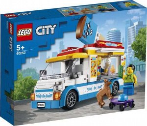 60253-L Конструктор LEGO CITY Great Vehicles Грузовик мороженщика