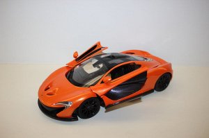 75110O Машинка на радиоуправлении RASTAR McLaren P1, цвет оранжевый 40MHZ, 1:14