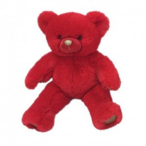 Медведь красный 16 см игрушка мягкая1356